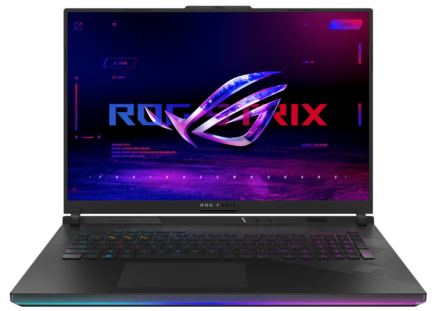Asus ROG Strix Scar 18 G834JYR-RA001WS Laptop (Core i9 14th Gen/32 GB/2 TB SSD/Windows 11/16 GB)